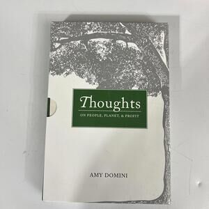 Thoughts On People, Planet & Profit 2021 Amy Domini Hardcover Autographed